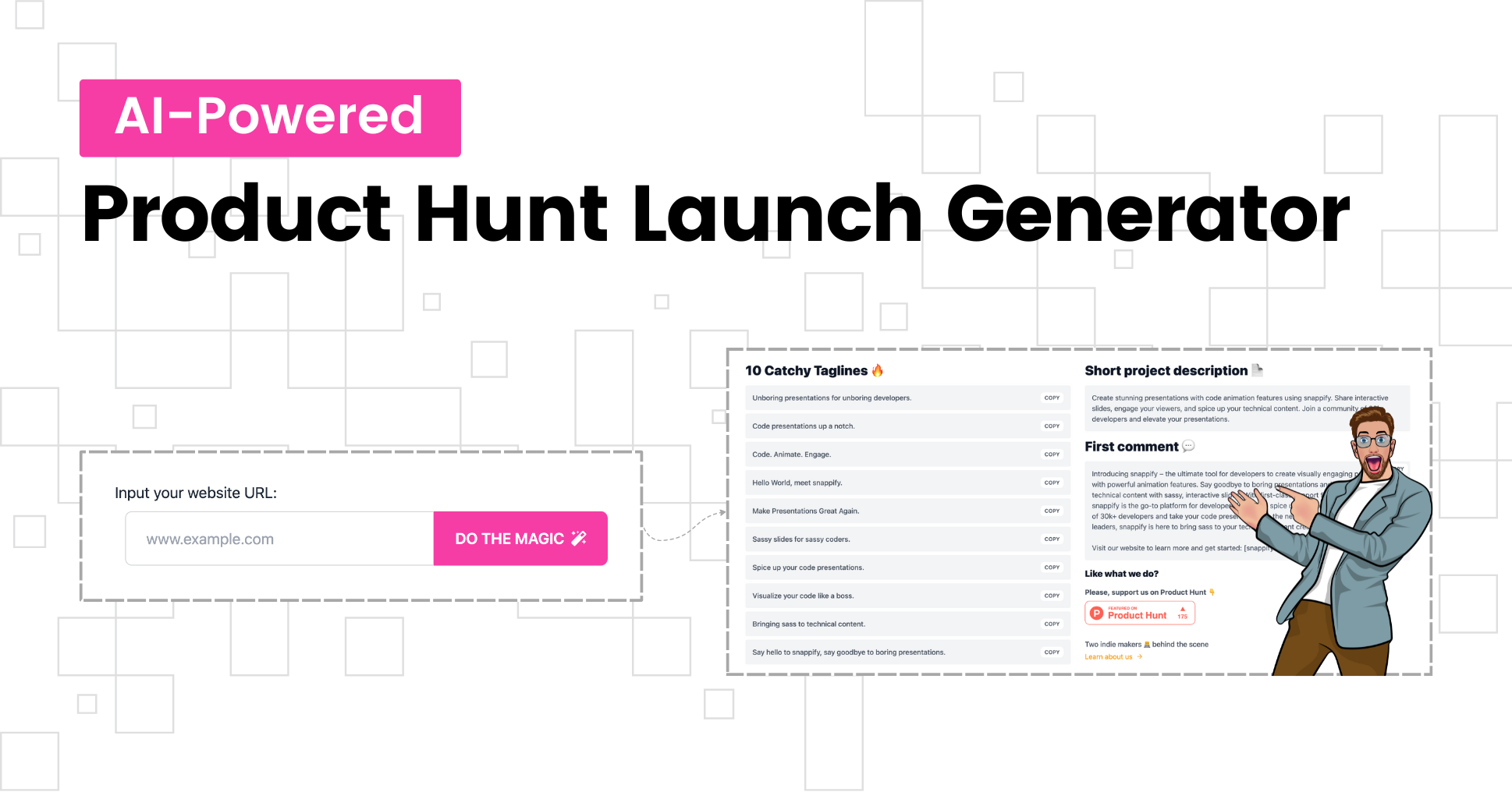 cover image Product Hunt Launch Generator
